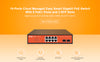 8-Port Smart PoE Switch with 8 PoE+ and 2 SFP ports, cloud-managed, with automatic loop prevention and real-time alerts
