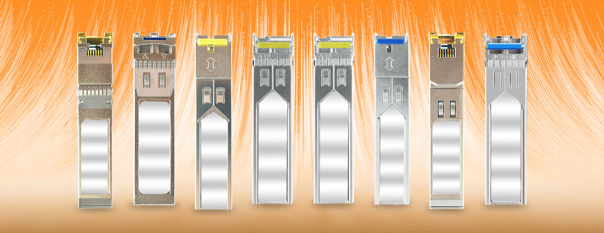 Single-Mode SFP LC Transceiver, 1.25Gbps, 20Km, Simplex LC - Wavelength: 1310nm/1550nm