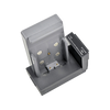 Battery Adapter for ANALYZER C7X00-C SERIES for battery KNB14/15 Kenwood radios NX240/340, TK2100/3100/260G/270