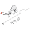 Manual Crank Kit / Compatible with barrier gate model 1601