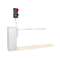 Traffic Control Barrier Gate with Auto Spike System