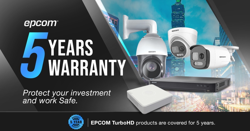 TURBOHD 2 Megapixel Bullet (1080p) / Integrated Microphone / 24/7 Color Image / 2.8 mm Lens / METAL / White Light 20 m / Outdoor IP66 / TVI-AHD-CVI-CVBS / dWDR
