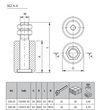 (230-30) - Replacement Nylon roller/ 1-3/16" (30mm) diam