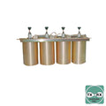 UHF-800 Band Pass-Band Reject Duplexer, 764-869 / 806-869 MHz, 4Cav.(4" Dia.) 45 MHz, N Females.