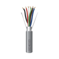 PLENUM Reel 1000 ft 22AWG/6 Conductors SHIELDED Gray color for professional Security & Control Cable, Audio