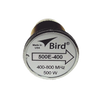 7/8' Plug-in Element, 500 Watt for Wattmeter BIRD 43 in the 400 to 800 MHz Frequency Band.