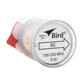 7/8" Plug-in Element, 5 Watt for Wattmeter BIRD 43 in the 100 to 250 MHz Frequency Band.