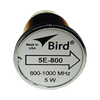 7/8' Plug-in Element, 5 Watt for Wattmeter BIRD 43 in the 800 to 1000 MHz Frequency Band.