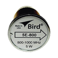 7/8' Plug-in Element, 5 Watt for Wattmeter BIRD 43 in the 800 to 1000 MHz Frequency Band.