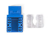 Jack 110 Category 6, for faceplate Keystone - Blue Color