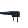 Lapel Microphone - Earphone with Acoustic Clear Tube for ICOM IC-F11/ 14/ 3021/ 3013/ 3103/ 3003