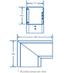 Accessory in "L" Compatible with INKA100 (8130-80001)