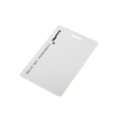 EM 125 kHz proximity card, 26-bit format, PROX type