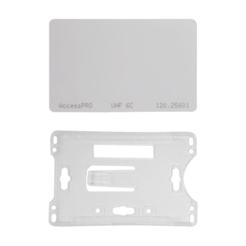 KIT UHF CARD protocol EPC GEN2 / ISO 18000 6C / Card Holder Included