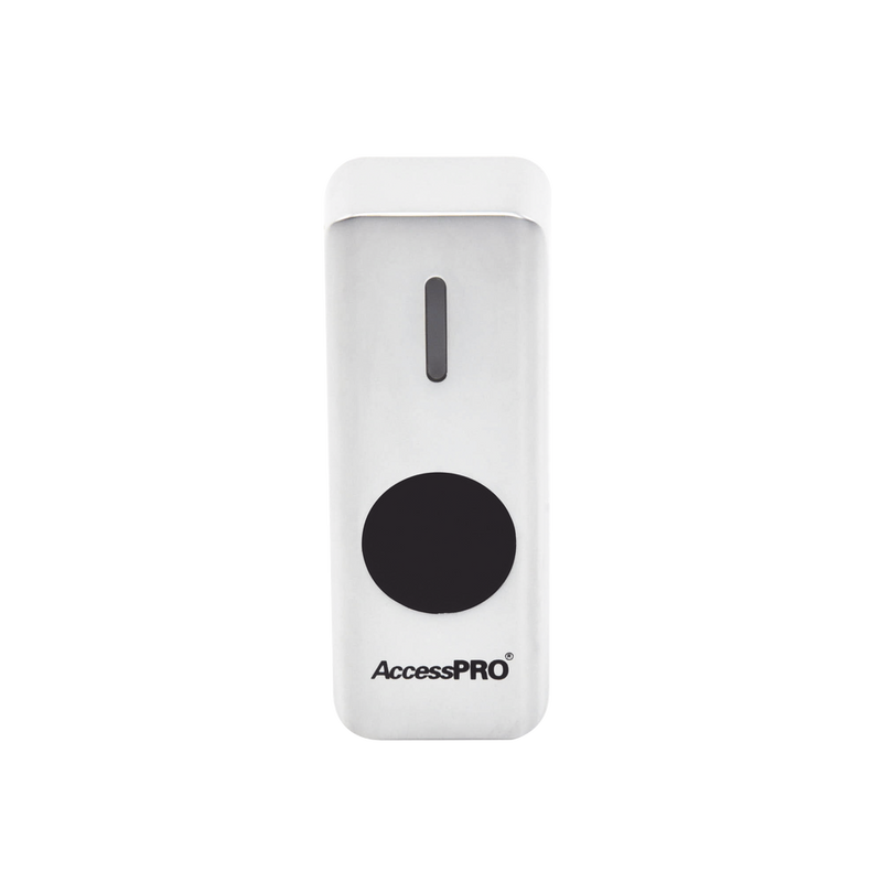 Botón de salida con sensor sin contacto / Distancia ajustable / Exterior IP68 / Con temporizador