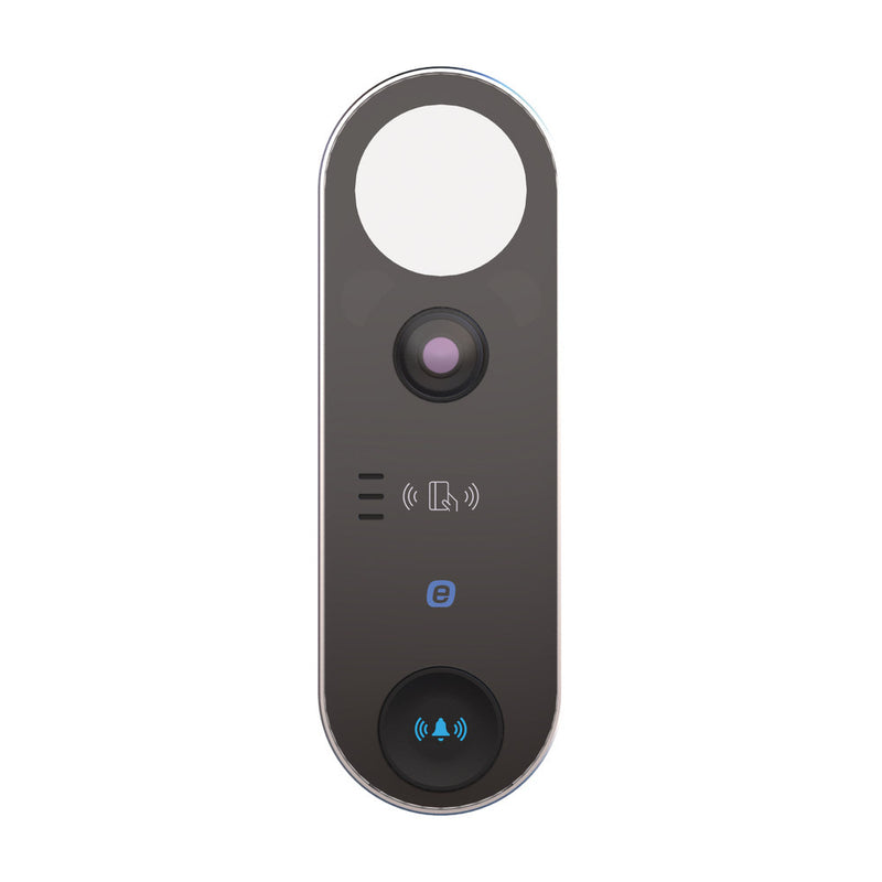 2MP IP Doorbell / PoE / IP65 / Opening from APP / Supports up to 6 monitors and 10 intercoms / Supports MIFARE cards / 1 relay output