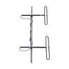 Two Bay Aereal Antenna, 110-138 MHz, 3-5.6 dB gain, 28 MHz, 500 Watt, N Male connector.
