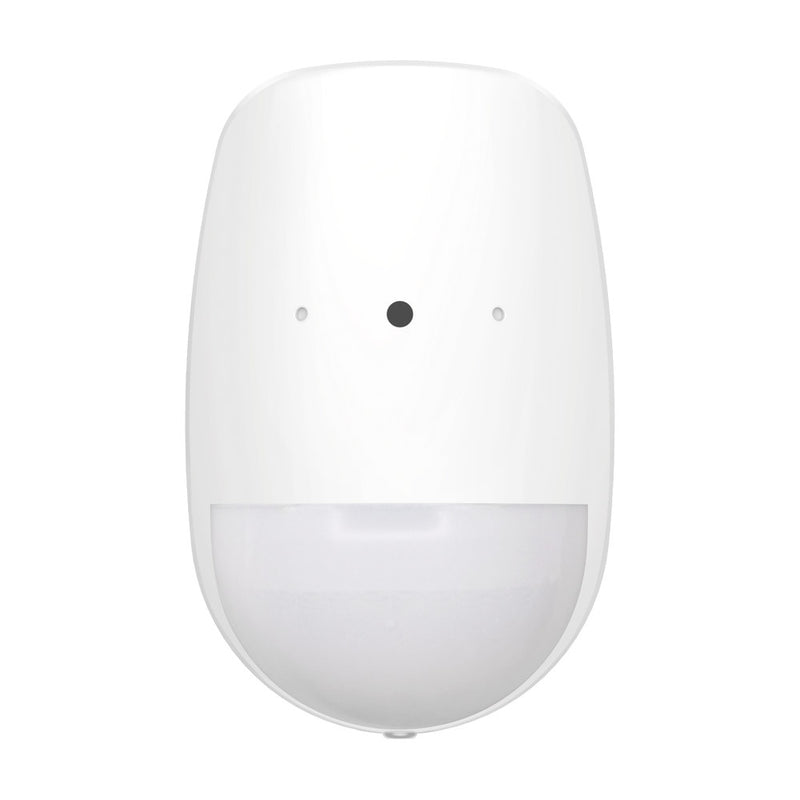 (epcom AX) Wireless Movement and Glass Break Detector / PIR Detection Range of 12 m / 85.9° Angle PIR Coverage / Detection Range Glass Break 8 m / Glass Break Rupture Angle 120°