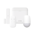 (EPCOM AX) Alarm KIT / Includes: 1 Hub with backup battery / 1 PIR Sensor / 1 Magnetic Contact / 1 Remote Control / WiFi / Compatible with Hik-Connect P2P