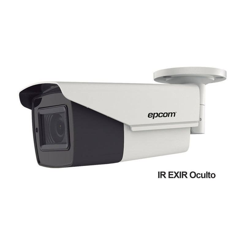 EPCOM B4K-TURBO-Z | 4K TurboHD Bullet Camera | 2.7-13.5mm Motorized Lens | 80m EXIR IR | IP67 | 12VDC/24VAC | TVI/AHD/CVI/CVBS