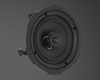 8in In-Ceiling Contractor Series Speaker,8 ohms, 8in w/FastLoc Grill, PAIR