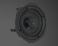 8in In-Ceiling Contractor Series Speaker,8 ohms, 8in w/FastLoc Grill, PAIR