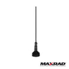 VHF/UHF Mobile Antenna, Field Adjustable, 118-940 MHz. Unit Gain, 100 W, 26 in Maximum Length