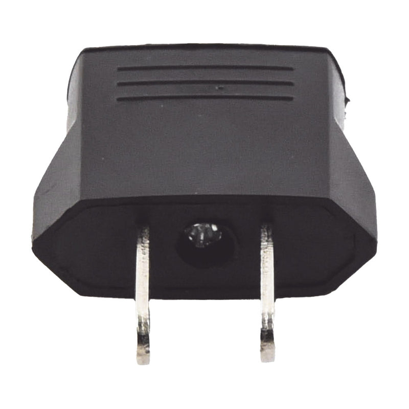 European to American Plug Adapter, PREMIUM Quality @ 6 A; 110 - 250 Vac