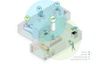Repeater / Extender Wi-Fii, 2.4 GHz and 5 GHz dual band AX, 1500 Mbps with 1 port 10/100/1000 Mbps