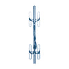 Andrew Omni Exposed Dipole Antenna, 450-470 MHz, 360º Horizontal Beamwidth, Fixed Electrical Tilt