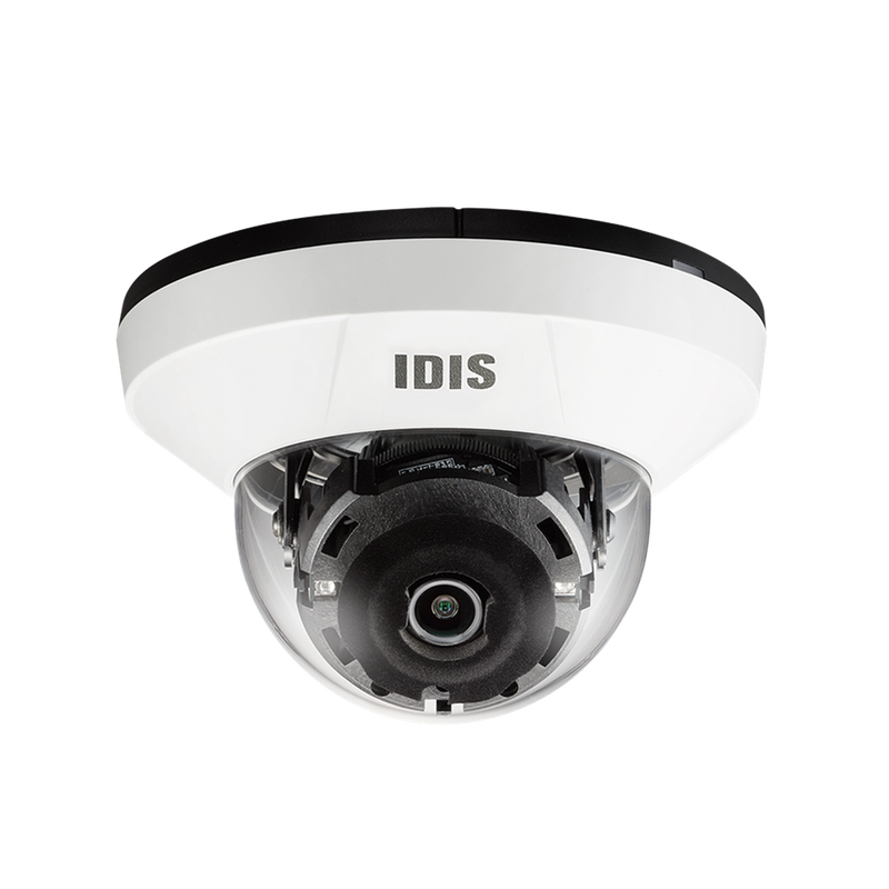IP Camera Dome 2 Megapixel (1080p) | NDAA Compliant | Lens Fixed 2.8mm | PoE | IR 20m | ICR Day/Night | Real WDR 120dB | 3 Axis | Recording Buffer 60MB