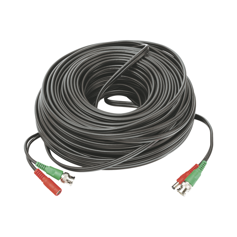 40 meters / Coaxial cable ( BNC ) + Power / 100% Copper / For 4K Cameras / Indoor and Outdoor use