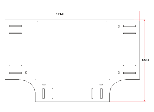 Accessory in "T" White Compatible with DMC4FT (9440-02001)