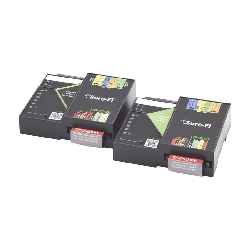 Wiegand Wireless Bridge / 1 Wiegand / 2 Relays / 2 Inputs / Traverse up to 1 mile of construction or material