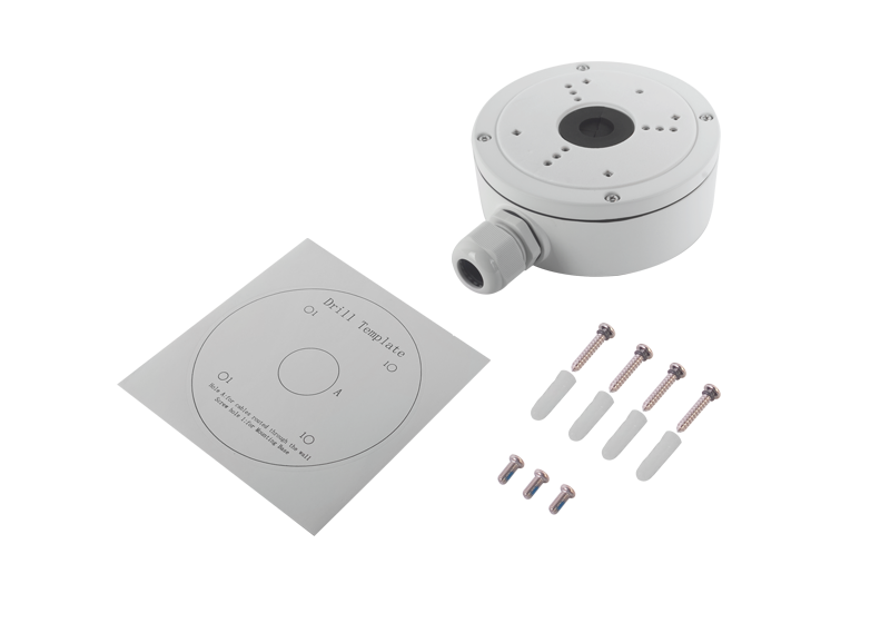 Outdoor Junction Box with Cover for Dome, Turret and Bullet Cameras / IP66