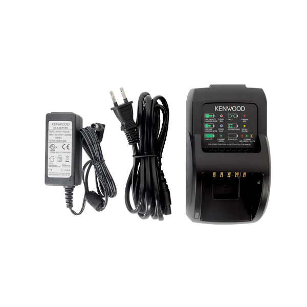 Smart Rapid Charger for KNBL1M, KNBL2M, and KNBL3M Batteries for NX5000 SERIES.