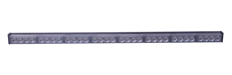 Warning Light Bar with 8 Modules (Amber)