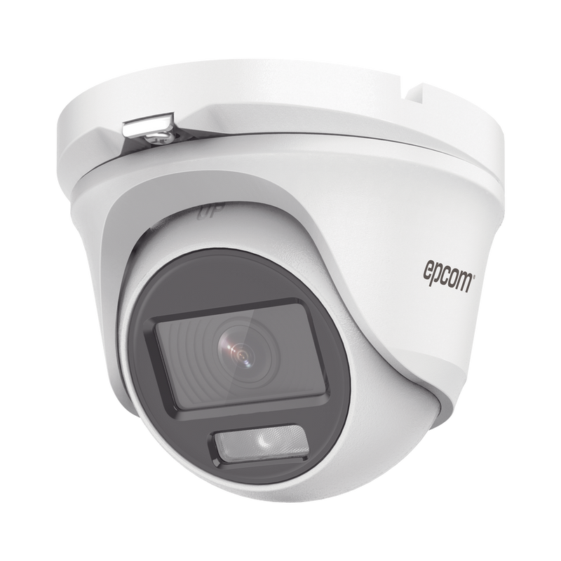 Eyeball TURBOHD 2 Megapixel (1080p) / Integrated Microphone / 24/7 Color Image / 2.8 mm Lens / METAL / White Light 20 m / Outdoor IP66 / TVI-AHD-CVI-CVBS / dWDR