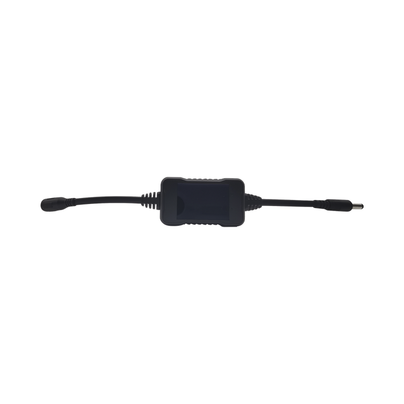 Portable Voltage and Current Meter / MEASURES THE VOLTAGE AND CURRENT THAT REACHES YOUR CAMERA, as well as the VOLTAGE DROP / Shows the information on the display / Measurement Range 3.6Vdc ~ 15Vdc.