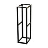 19' 45U Professional 4-Post Open Frame Square Rack, Adjustable Depth