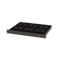 19" 1U Rack Mount 6-fan Cooling System, Input: 110 Vac