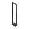 19' 45U Professional 2-Post Steel Open Frame Network Rack, Base Type L