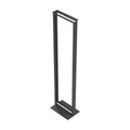 19' 45U Professional 2-Post Steel Open Frame Network Rack, Base Type L