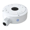 Junction box for cameras, available for wall or ceiling mounting