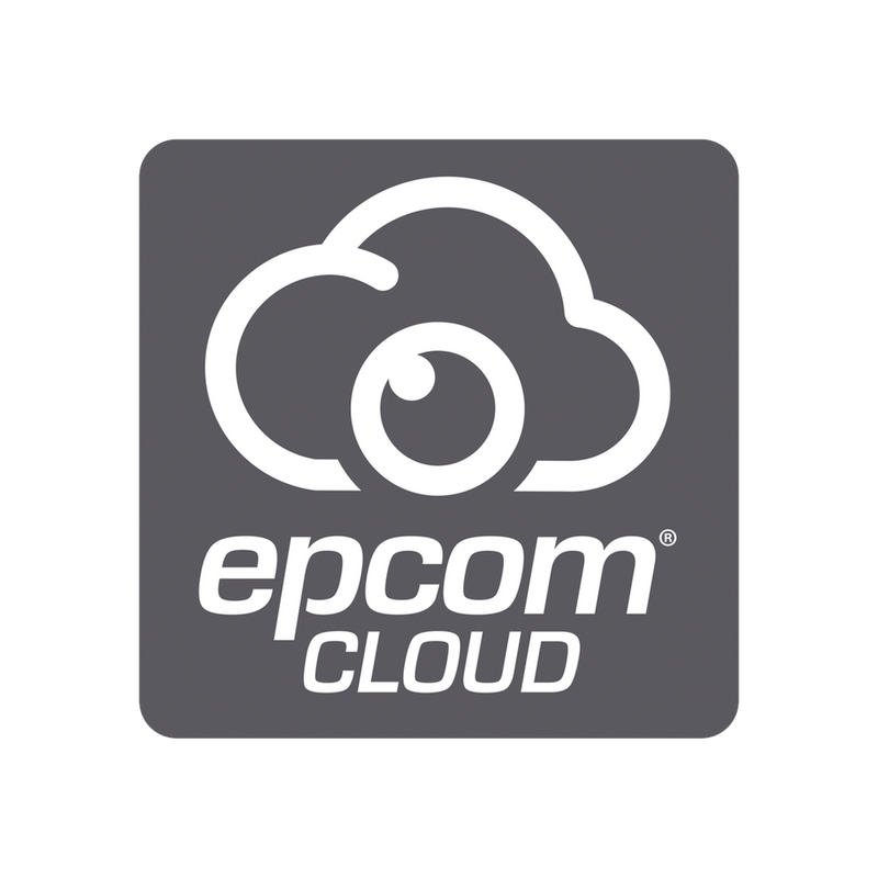 Epcom Cloud Annual Subscription / Cloud recording for 1 video channel at 8MP with 180 days retention / Motion detection recording