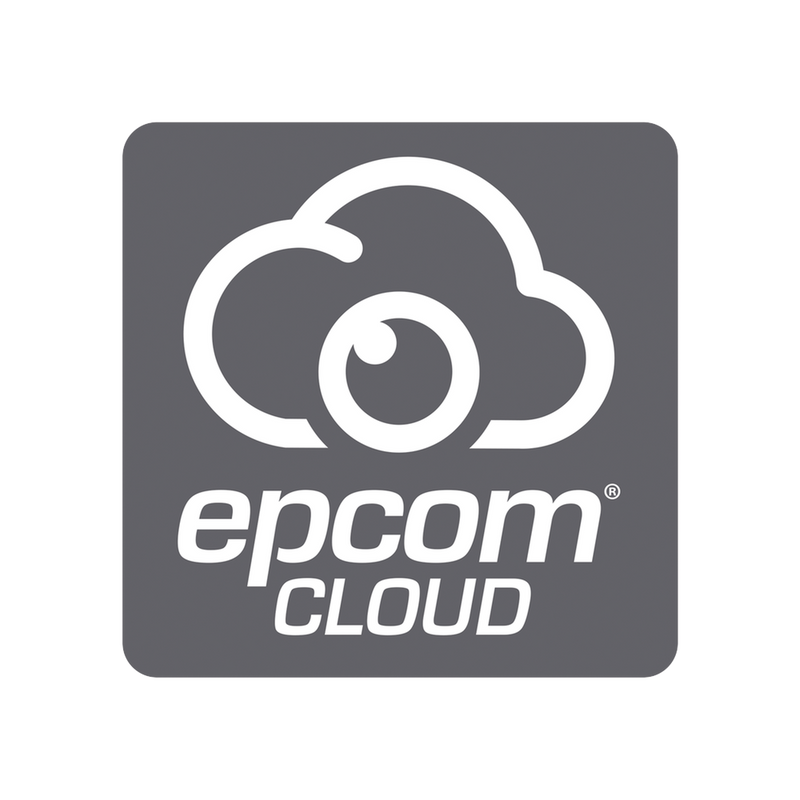 Epcom Cloud Annual Subscription / Cloud recording for 1 video channel at 8MP with 180 days retention / Continuous recording