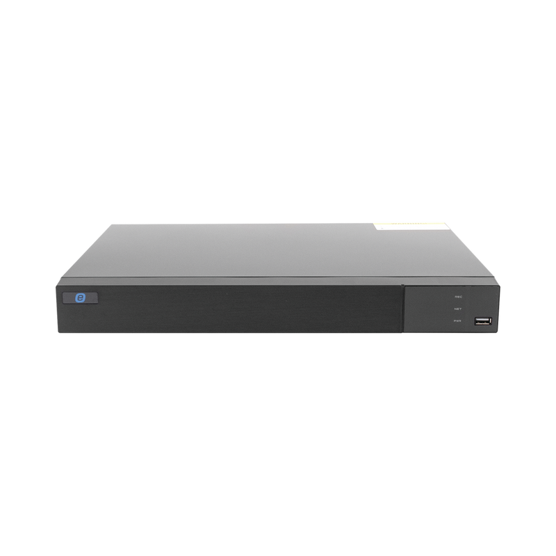 DVR 5MP / 16 Channels TURBOHD + 8 Channels IP / Support 2 Hard Disk / Video Output FULL HD / H.265 / AHD, TVI, CVBS, CVI / 8 Channels Audio / Audio by Coaxitron / Cloud Video Recording