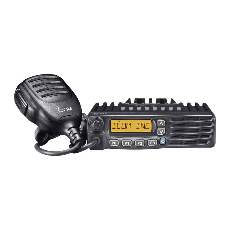 Mobile Digital UHF 450-512 MHz, 45W, 128 Channels, 8 Zones, 8-Character LCD, GPS Receiver connection, Powerful Speaker, IDAS