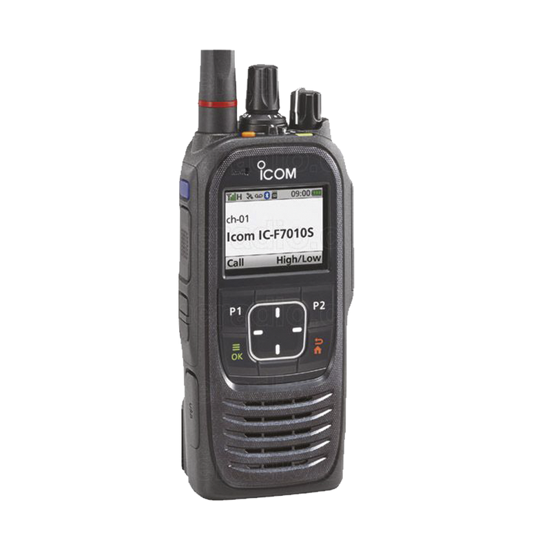 Portable UHF Simple-key type Radio, 3W, 700-800MHz, 1024 Channels, Sumbmersible IP68. Compatible with P25 Conventional and Trunking.
