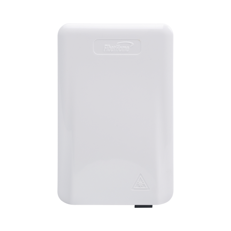 Indoor Fiber Outlet with 2 SC/APC Adaptors, White